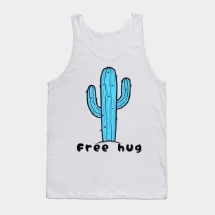 Free hug blue Tank Top